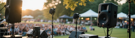 Speaker Stands for Outdoor and Portable Audio Solutions