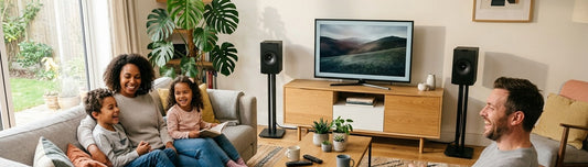Eximus Stands: Ideal for Family-Friendly Audio Setups