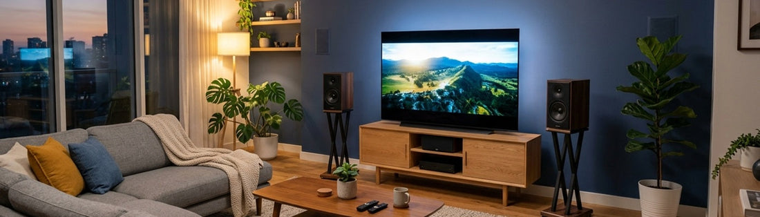 Optimizing Eximus Stands for Surround Sound Systems
