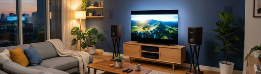 Optimizing Eximus Stands for Surround Sound Systems