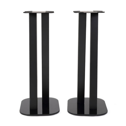 EXIMUS One Pair Fixed Height Universal Speaker Floor Stands - Black (600 Series)