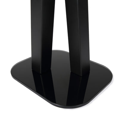 EXIMUS One Pair Fixed Height Universal Speaker Floor Stands - Black - 600 Series