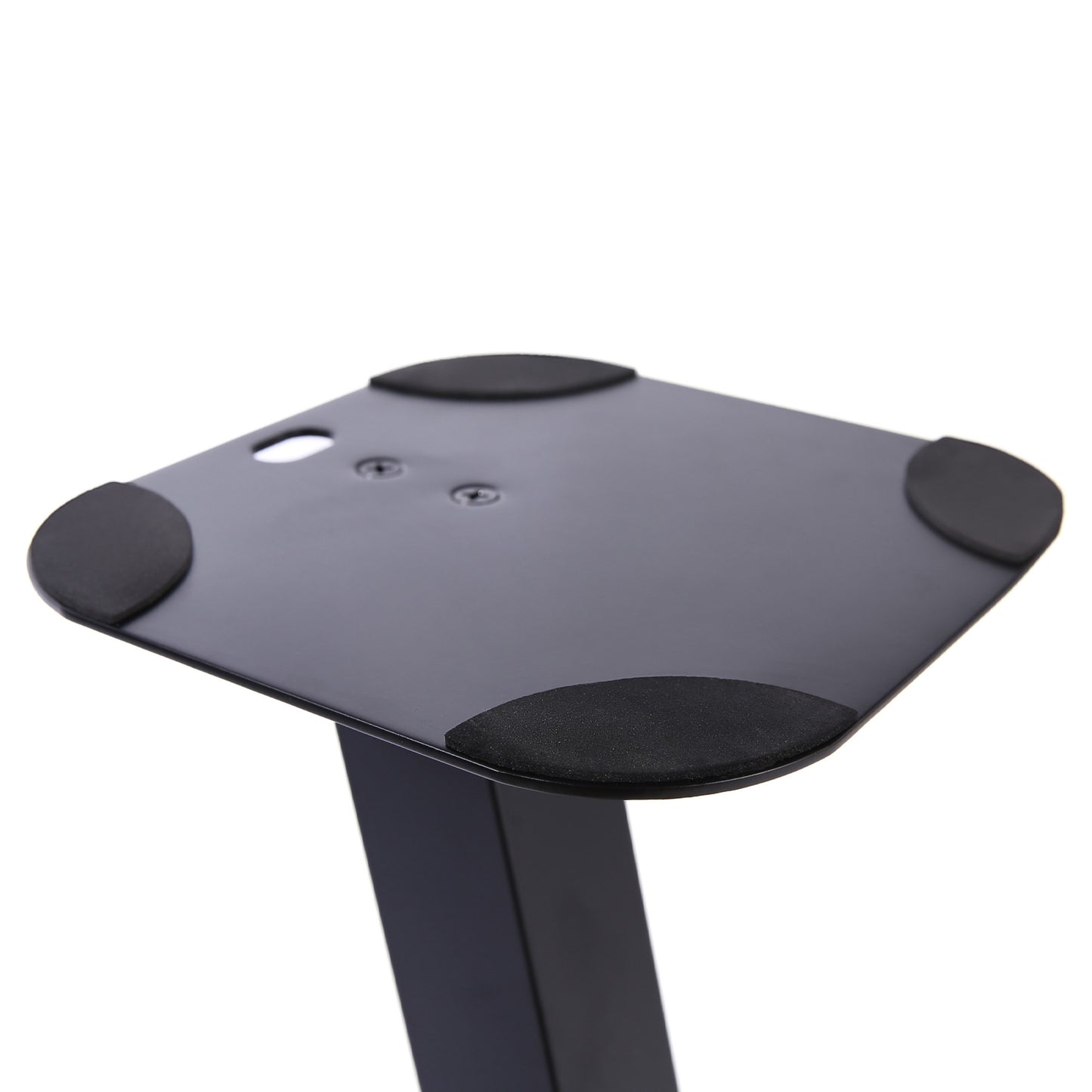 EXIMUS One Pair Fixed Height Universal Speaker Floor Stands - Black - 610 Series