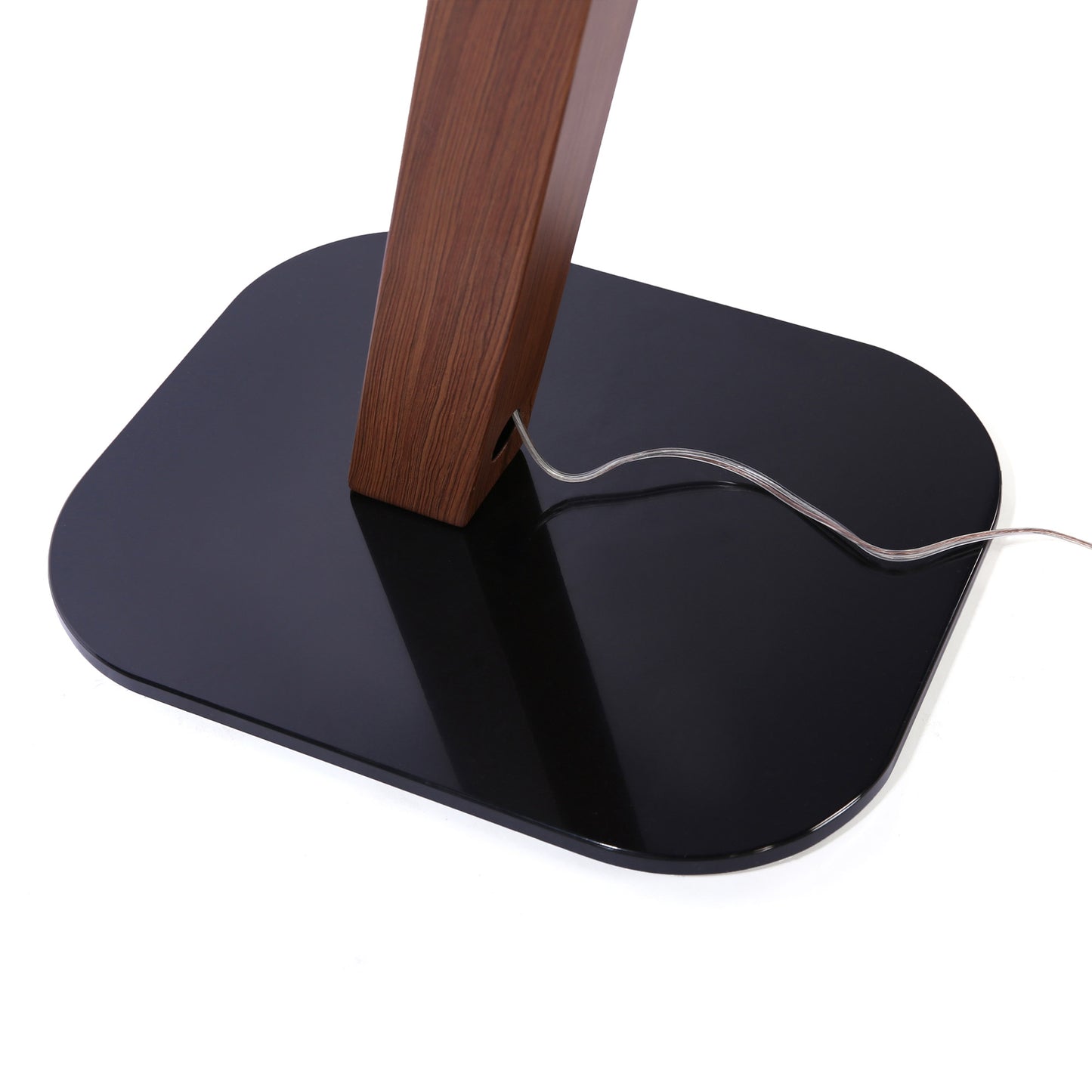 EXIMUS One Pair Fixed Height Universal Speaker Floor Stands - Cedar - 610 Series